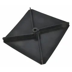 This impeller is a replacement part for Westward power tools, designed to move air or fluid within the tool's system. It supports cooling or material handling in industrial maintenance and repair applications.