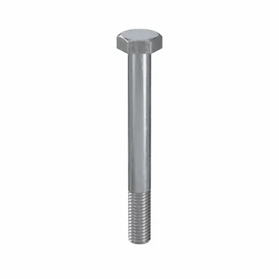 LINDSTROM Hex Head Cap Screw: Steel, Class 8.8, Zinc Plated, M10, Metric, 90 mm lg - Class 8.8 Steel Hex Head Cap Screws