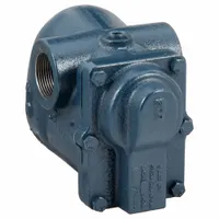 Steam Trap: Cast Iron, 1 1/4 in FNPT, 2,500 lb/hr, 15 psi Max., 377°F Max., C Pattern (MPN 15B5)
