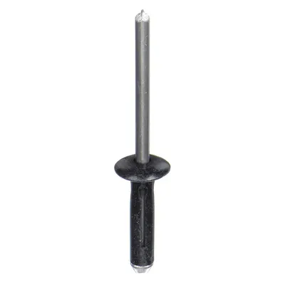 OEM Domed-Head Blind Rivet, 0.1875 in Dia, 1 in Body Length, Open End, 25-Pack - Domed-Head Blind Rivets
