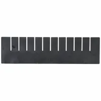 LEWISBINS Divider: 15 5/8 in x 4 1/2 in, Plastic, DC3050-XL (MPN DV1750 XL)