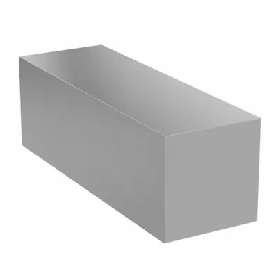 OEM Alloy Steel Square Bar: 2.75 in Thick, 0 in/-0.006 in, 2 3/4 in x 6 in Nominal Size (WxL) - High-Strength 4140 Alloy Steel Flat Bars