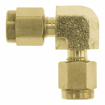 BRENNAN INDUSTRIES N2500-04-04-B Clean & Bagged Double-Ferrule - Clean & Bagged Double-Ferrule Brass Compression Fittings