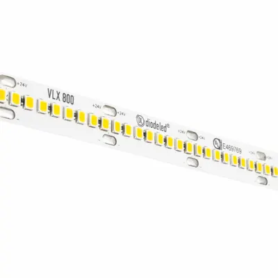 DIODE LED Tape Light Spools: White, Top Bend, 228 lm, 4000K, 100 ft Lg, 1.9 W Watt - Tape Lights