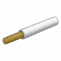 APPROVED VENDOR Automotive Wire: GXL, 25 ft, 1 Conductor, 14 AWG, White, 60 V Volt (MPN WXP-6GXL-1401-9-25)