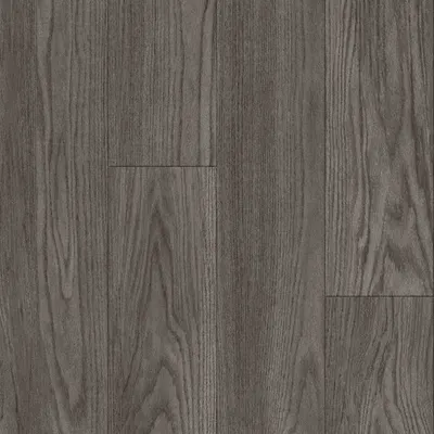 ARMSTRONG FLOORING Vinyl Floor Tiles: Phantom Gray, Milford Oak, 6 in Tile Wd, Smooth - American Charm LVT