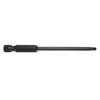 ZEPHYR Power Bit: Power Bit, Imperial, Torq-Set Head, #0 Bit Industry Size, Std, Hex, S2 Steel, 5 PK (MPN TS265-0-35-5PK)