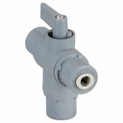 OEM APPROVED VENDOR NSF 51 Compliant L-Port PVC Ball Valve - NSF 51 Compliant L-Port PVC Ball Valves