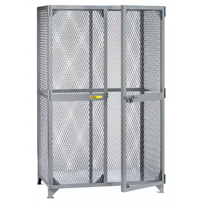LITTLE GIANT Expanded Metal Security Cage Locker - Expanded Metal Security Cage Lockers