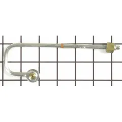 Surface burner orifice holder for gas range cooktops. Maintains proper gas flow to the burner for consistent flame. Used in residential and commercial cooking equipment.