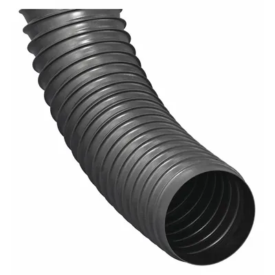 HI-TECH DURAVENT Thermoplastic Rubber Heavy-Wall Duct Hose - Thermoplastic Rubber Heavy-Wall Duct Hoses for Dust