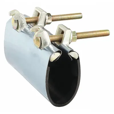 OEM Repair Clamp: For 2 1/2 in Pipe - Partial-Gasket Repair Clamps for Tube & Pipe