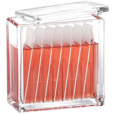 WHEATON Coplin Jar with Cap, 16-Slide Capacity, Glass - Staining Jars
