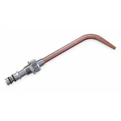 Oxy-acetylene welding tip for light to medium fabrication, repair work, and metal joining. Designed for use with acetylene gas in industrial maintenance and manufacturing environments.