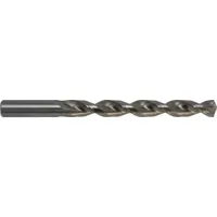 CHICAGO-LATROBE Jobber Length Drill Bit: 1/8", 135° Split Point, HSS, Wide Land Parabolic Flute (MPN 41008)