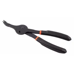 Convertible retaining-ring pliers for installing and removing both external and internal retaining rings. Suitable for bore and shaft diameters from 31 mm to 82 mm. Used in industrial maintenance, assembly, and repair tasks.