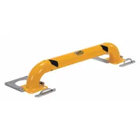 VESTIL Machine Guard: Mid-Rail Not Included, 9 in Top Rail Ht, 5/8 in Mounting Hole Dia, Guardrail (MPN LPRO-RF-48-9-4)