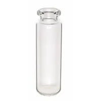 KIMBLE Autosampler Vial: 2 mL, No Closure, 12 mm Body Dia, Round, Colorless, Sample (MPN 331232SNW)
