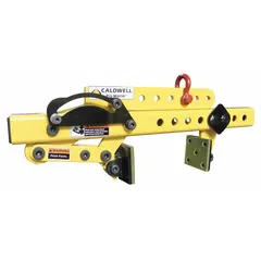 Concrete grab with polyurethane pads for lifting concrete slabs. Working load limit of 1,100 lb. Suitable for construction and precast concrete handling applications.