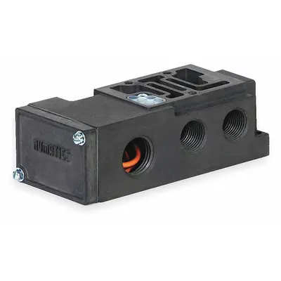 NUMATICS Subbase: 1.5 Coefficient of Volume (Cv), Female 3/8 in NPT, Plug-In - Numatics Mark 15 Manifolds & Bases