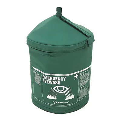 HAWS Insulating Jacket: 240 V AC, Nylon, Green, Heated Jacket - Accessories for Pressurized Portable Eyewash Stations