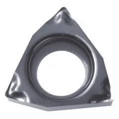 This Trigon (W) indexable turning insert is made from PVD carbide, designed for precision turning, facing, and profiling operations on CNC lathes. Its trigon shape provides strong cutting edges and effective chip control, suitable for finishing and semi-finishing of steel, stainless steel, and cast iron components.