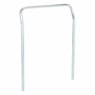OEM APPROVED VENDOR U-Handle for 3TPA9/3TPC1, Zinc Plated, Gray, Steel, MHLU3324ZG - Utility Cart Replacement Handles