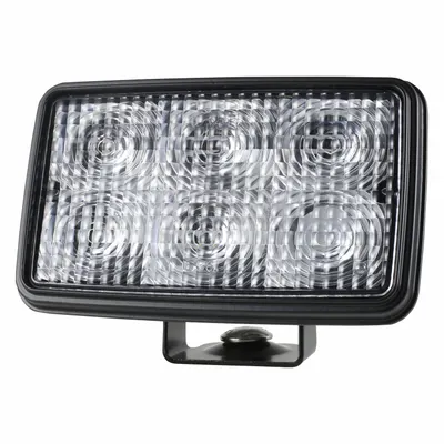 GROTE 63611 LED Floodlight, Black, Hardwired, Surface Mount - Vehicle Floodlights