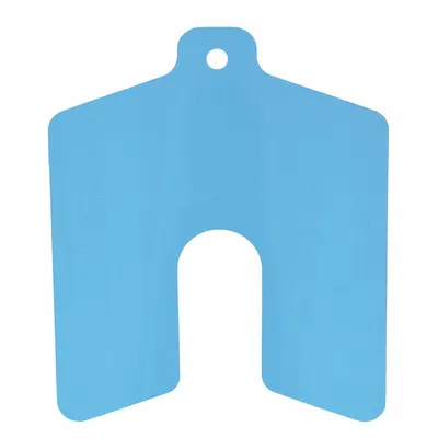 PRECISION BRAND Untabbed Slotted Shim - Untabbed Slotted Shims