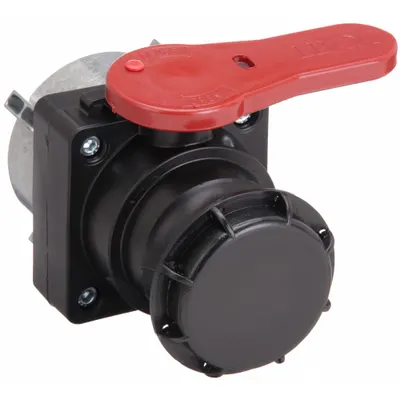 OEM Liquid Storage Container Valve: 3 3/8 in x 3 3/8 - Valves for IBC Totes