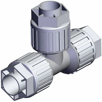 SMC LQ3T6A PFA Compression Tube Fitting - PFA Compression Tube Fittings