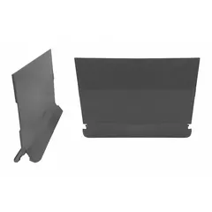 Gray drawer bin divider for organizing contents within compatible DURHAM MFG storage bins. Fits manufacturer model number 119-95. Used to separate small parts, tools, or components in industrial workstations, maintenance shops, and assembly areas.