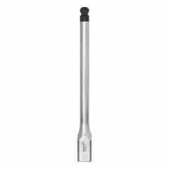 This hex bit socket features a ball hex tip for angled access to fasteners in confined spaces. With a fixed insert design and 8 mm tip size, it is suited for driving hex fasteners in assembly, maintenance, and repair tasks. Overall length is 6 in.