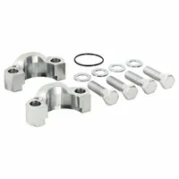 Flange Mounting Kit: 2 in Nominal Flange Size, Buna-N, 62 Flange SAE, 6,000 psi, Zinc-Plated Steel (MPN FF595-32)