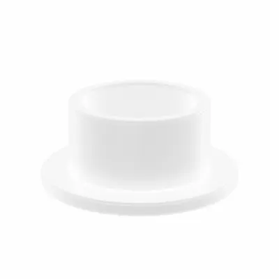 OILITE Flanged Sleeve Bearing: Acetal, 1/2 in Bore, 5/8 in OD, 3/8 in Overall Lg - Wet-Environment Plastic Flanged Sleeve Bearings