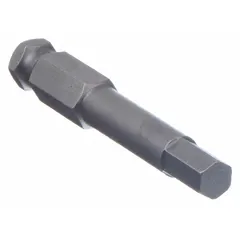 Metric hex impact bit with an 8.0 mm hex head and standard length of 3 1/2 inches. Designed for use with impact drivers in fastening applications common to assembly, repair, and construction tasks.