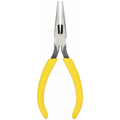 KLEIN TOOLS Needle Nose Plier: 1 1/4 in Max Jaw Opening, 7 1/4 in Overall Lg, 2 1/2 in Jaw Lg - Needle-Nose Pliers
