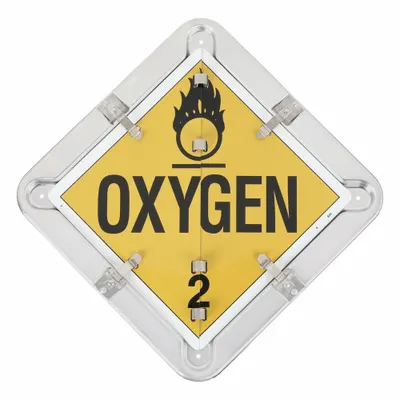 BRADY DOT Container Placard: Various DOT Classes - Label & Placard Kits