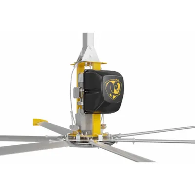BIG ASS FANS Ceiling Fan: 109,510 cfm Airflow, 16 ft Blade Dia, Variable Speeds, 200 to 240V AC - Industrial Ceiling Fans