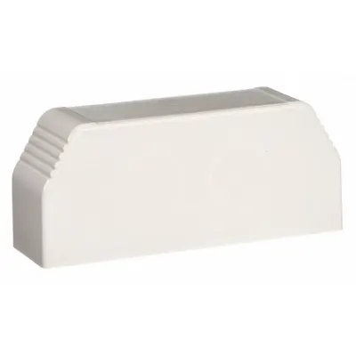 PANDUIT T70ECIW End Cap for T70 Raceways, Off White, Plastic - End Fittings for Nonmetallic Single-Channel Raceways