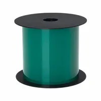 Green vinyl continuous label roll measuring 4 inches by 75 feet. Designed for thermal transfer printing and suitable for indoor and outdoor use. Commonly used for pipe marking, cable identification, and asset tagging in industrial environments