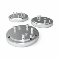 Tool coupler designed for end-of-arm tooling (EOAT) interfaces in automated manufacturing and robotic workcells. Enables quick tool changes and secure, repeatable connections for pneumatic grippers and other end effectors