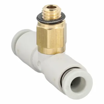 SMC KQ2T04-M5A Polybutylene & Brass Tube Fitting - Polybutylene & Brass Tube Fittings