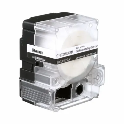 PANDUIT S100X150VAM Wraparound Label Roll Cartridge - Panduit Precut Label Roll Cartridges