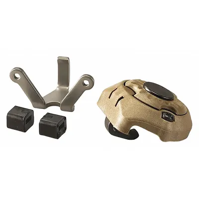 STREAMLIGHT Mount: Plastic, Tan - Helmet & Head Mounts