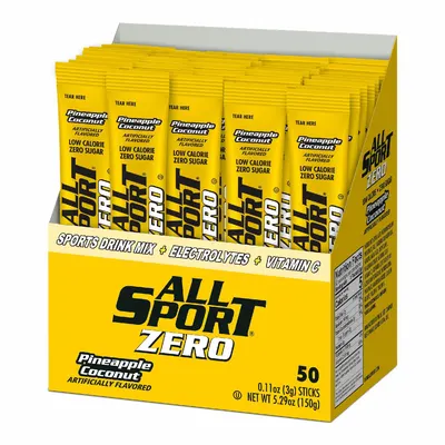 ALL SPORT Sports Drink Mix: Pineapple Coconut - Sugar-Free Concentrates