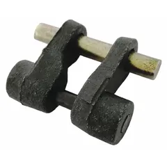 Replacement end anchor assembly for Dayton hoists. Secures the end of the hoist chain or cable. Used during hoist maintenance and repair in industrial lifting applications.