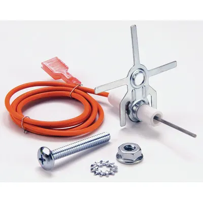 Robertshaw Flame Sensor: Universal, Spark Intermittent Pilot, Straight, 24 in Probe Lg - Universal Replacement Flame Sensors