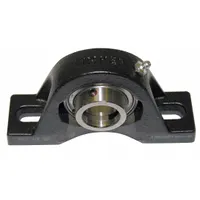 TIMKEN Pillow Block Bearing: 1 1/4 in Bore, Cast Iron, Set Screws, 1 7/8 in Shaft Ht, 200°F Max Temp (MPN YAS 1-1/4 SGT)