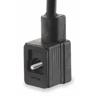 ARO Solenoid Coil Connector: Universal, DIN 43650 Form B, 22 mm For Coil Size, Molded Wires, 3 Pin (MPN CHW)